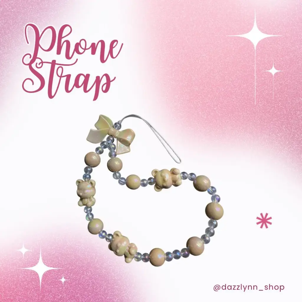 Phone Strap – Teddy Glow